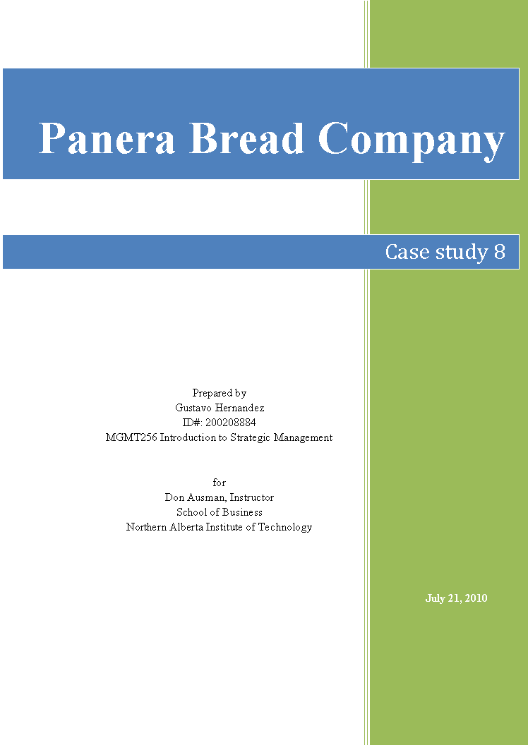 panera bread marketing strategy